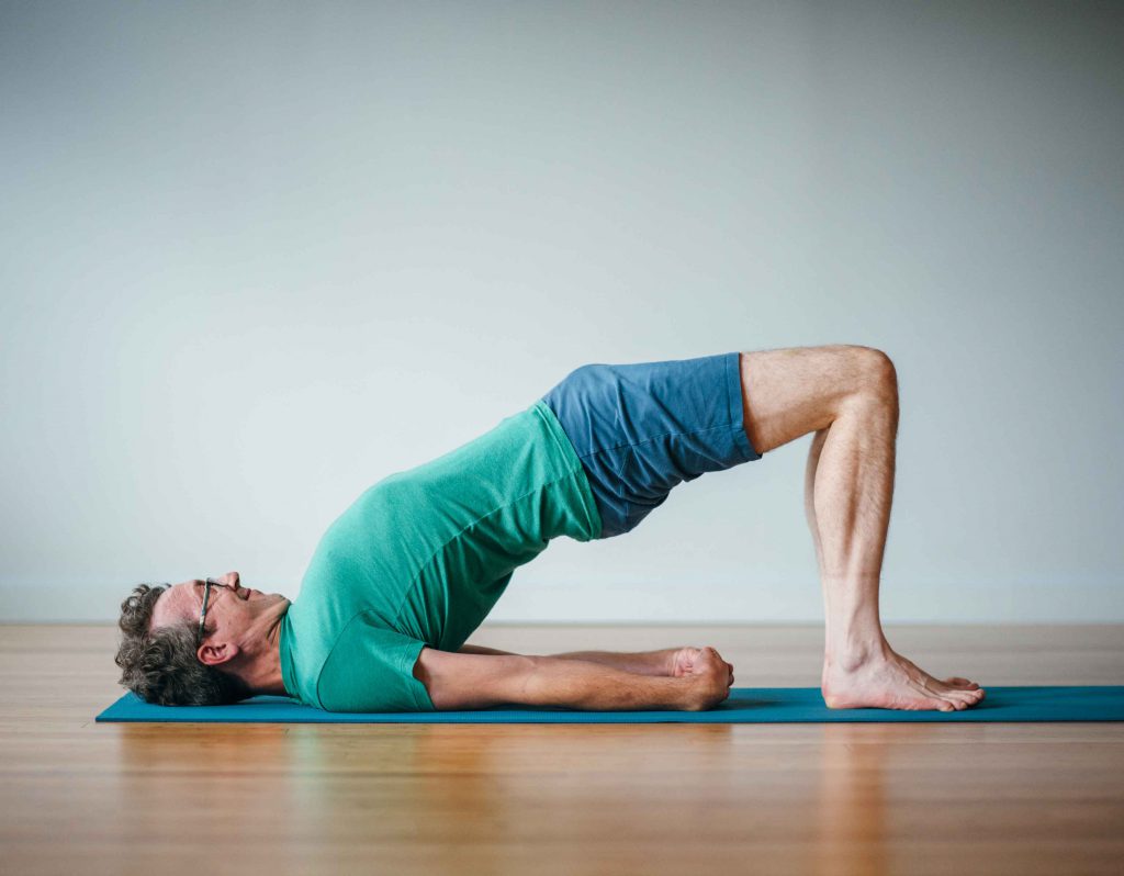 Purna Yoga 828 Setu Bandha Sarvangasana Bridge Pose