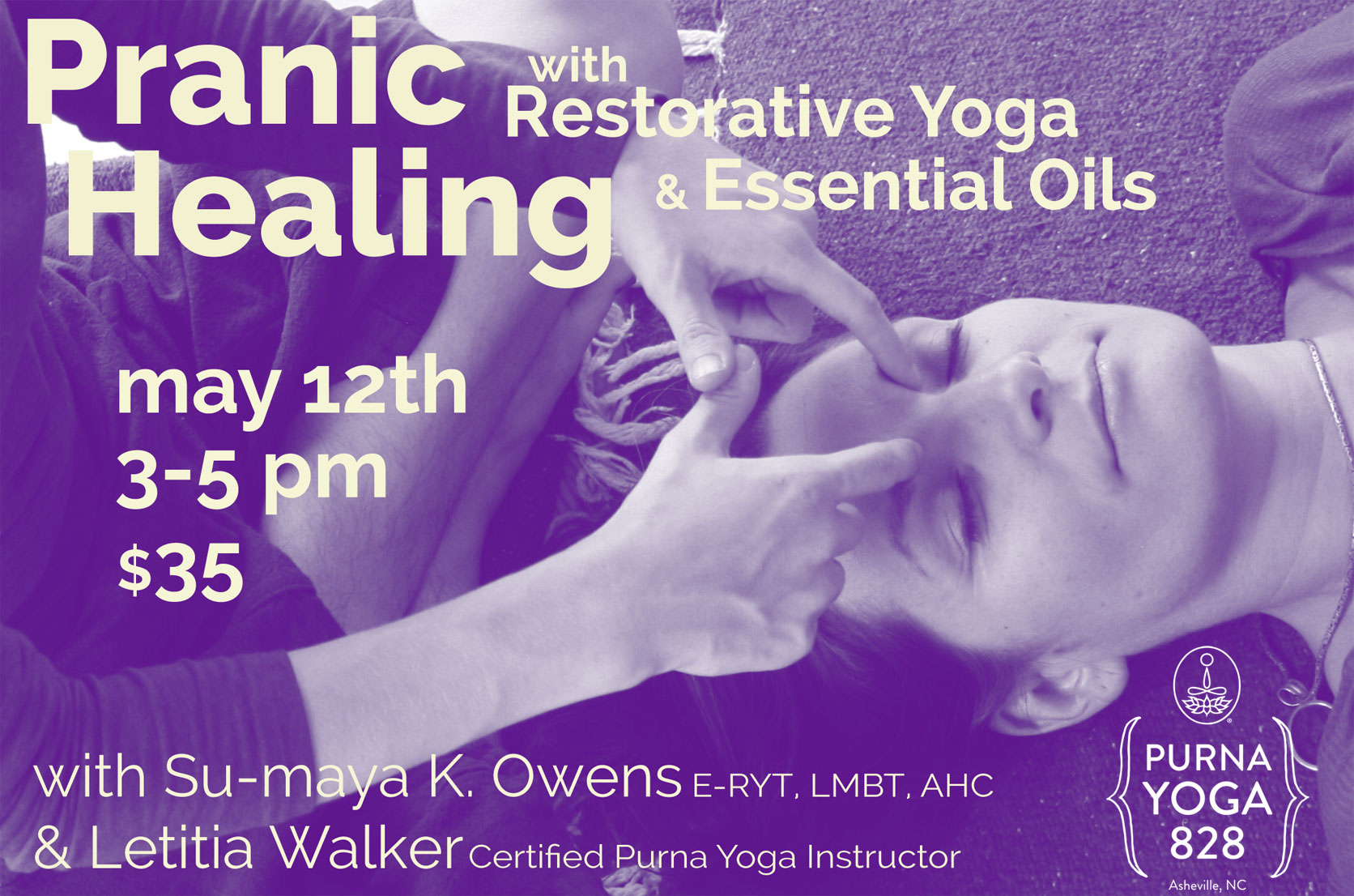 Pranic Healing Restorative Yoga Workshop | Live Yoga Now